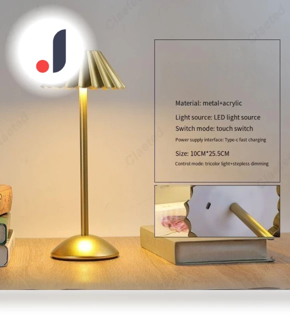 Touch LED Desk Lamp — Study & Desk Lighting, Elegant Living House