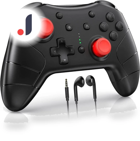 Wireless Switch Pro Controller with Headphone Jack — Gaming Controllers, Bellatrix