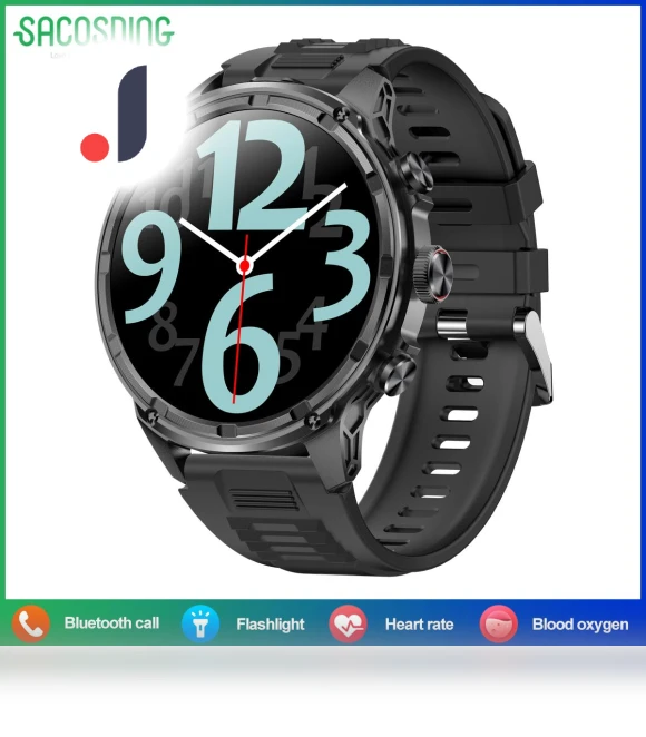 1.85-inch Smart Watch for Men — Smartwatches, SACOSDING