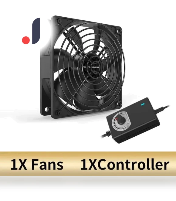120mm Cooling Fan with Controller — Cooling Pads & Fans, HIMO Group