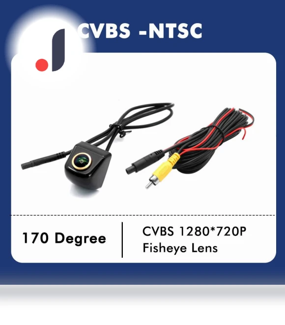 180 Degree CCD Fisheye Lens Starlight Night Vision Vehicle Camera — Rearview Cameras for Cars, A Auto Parts Mall