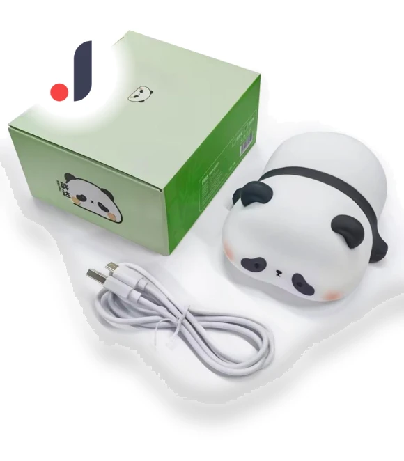 Cute Panda Silicone Night Lights — Night Lights, Build My Home