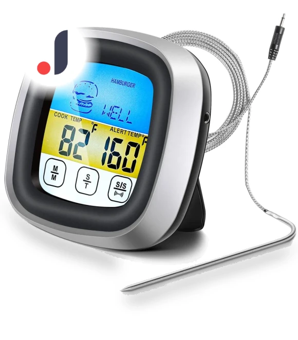 Digital Kitchen Thermometer with Touch Screen — Instant-Read, Build My Home