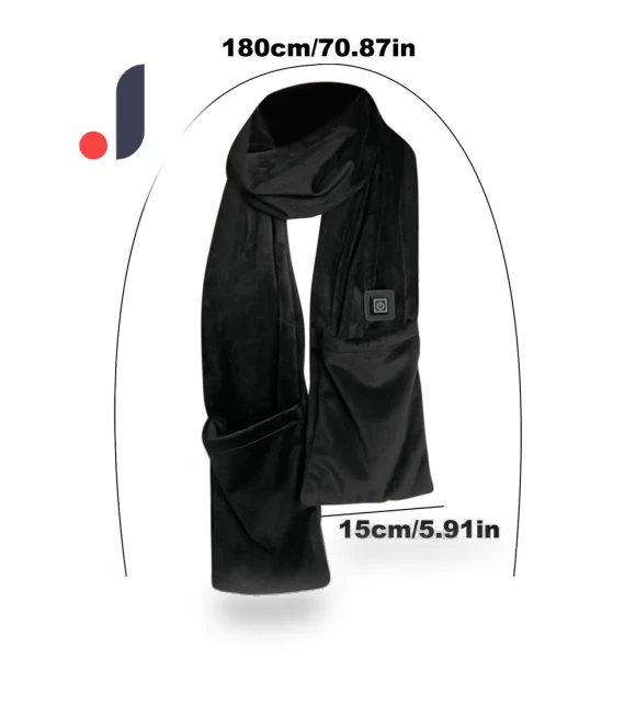 Electric Heated Scarf — Scarves & Wraps, Vinde Home