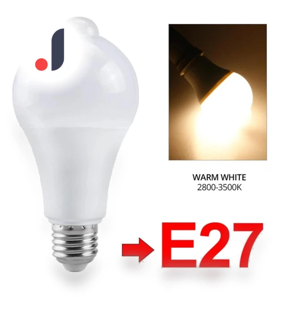 LED Motion Sensor Light Bulb — LED, Build My Home