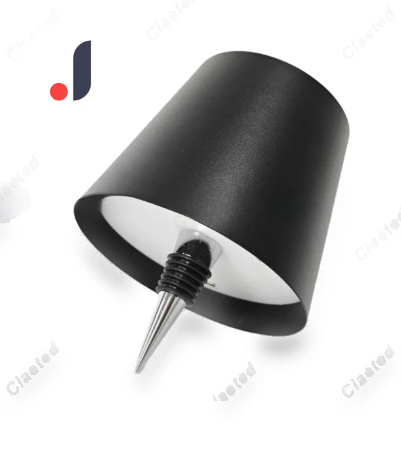LED Touch Desk Lamp with Metal Bottle — Desk & Table Lighting, Elegant Living House