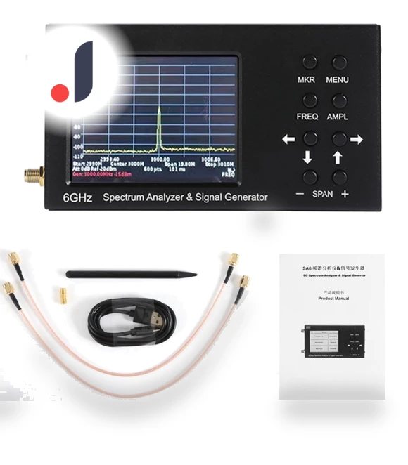 Portable Spectrum Analyzer Signal Generator — Signal Analyzers, Build My Home