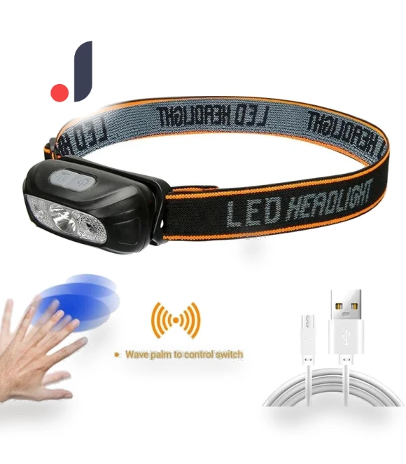 Rechargeable Touch Headlamp — Flashlights, HIMO Group