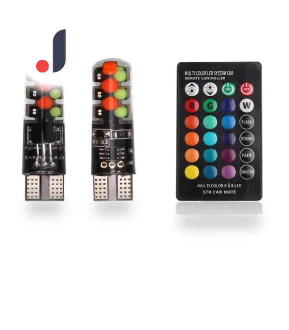 RGB LED Car Light with Remote Control — Light Kit, A Surname Home