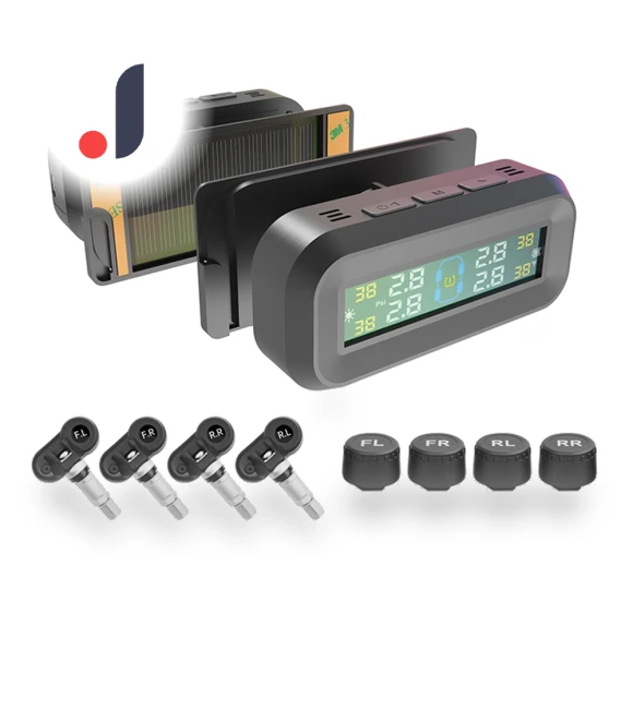 Smart Solar-Powered TPMS with Color Digital Screen — TPMS Sensor Replacements, Auto Home Solutions