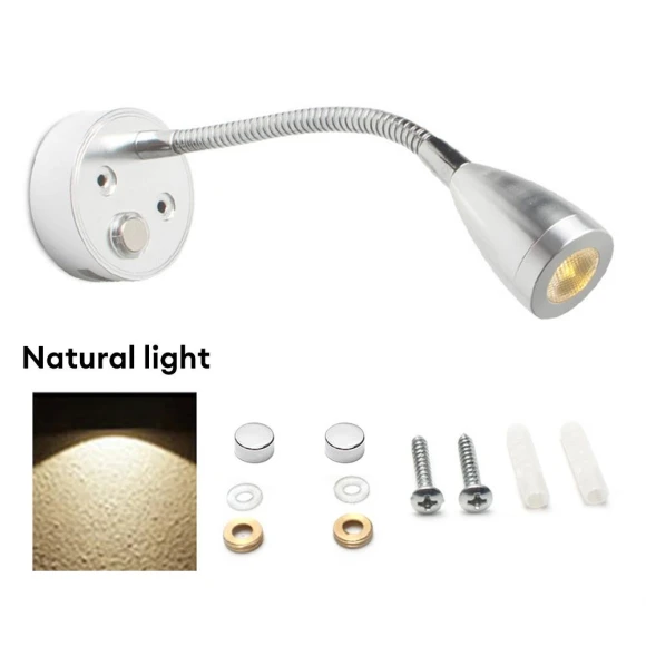 Smart Touch LED Reading Light — Reading Lights, Stone Home