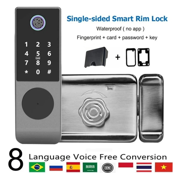 Waterproof Smart Door Lock — Locks, Stone Home