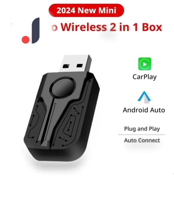 Wireless CarPlay Android Auto Adapter — Phone Accessories, Auto Home Solutions