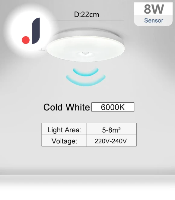 Automatic Touch Ceiling Light — Overhead Lighting, Rainbow Rain