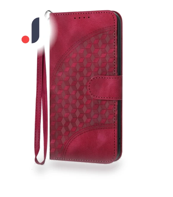 Faux Leather Flip Cover Case with Card Slot and Stand — Basic Cases, huhong718