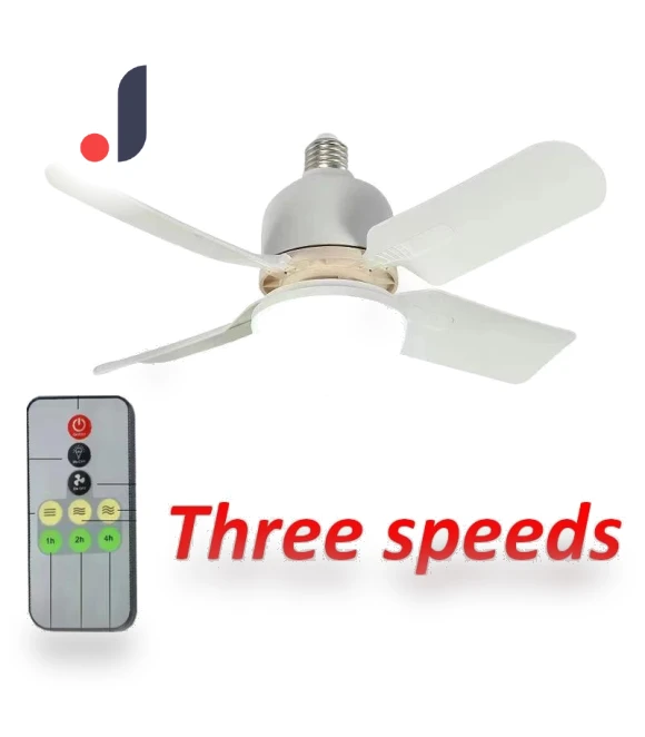 LED Ceiling Fan With Light Remote Control — Ceiling Fans, Rainbow Rain
