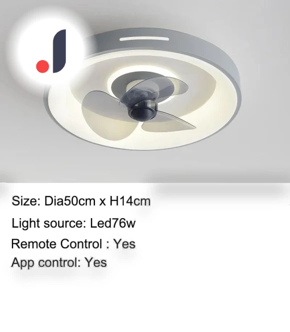 Minimalist Smart Ceiling Fan Light — Ceiling Fan Lighting Solutions, Good Household Items