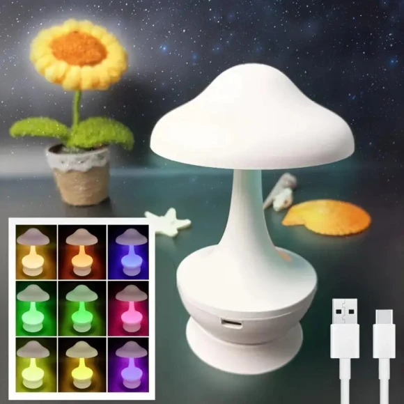 Mushroom-shaped Night Light — Night Lights, Cozy Cottage-Relax