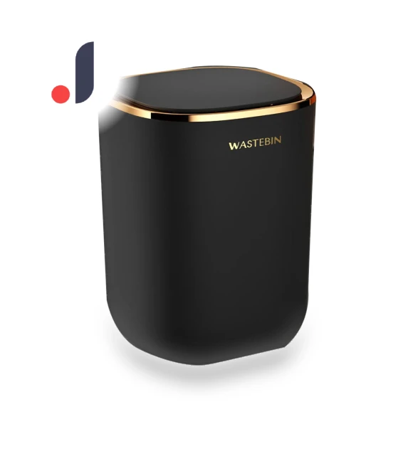 Smart Sensor Bathroom Trash Can — Kitchen Cans, Simple and warm