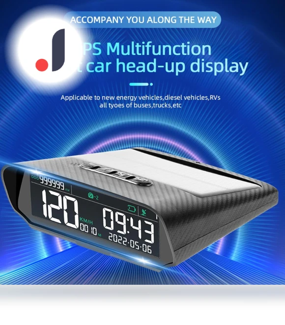 Solar HUD GPS Projection Display — Navigation & GPS Accessories, JOHO