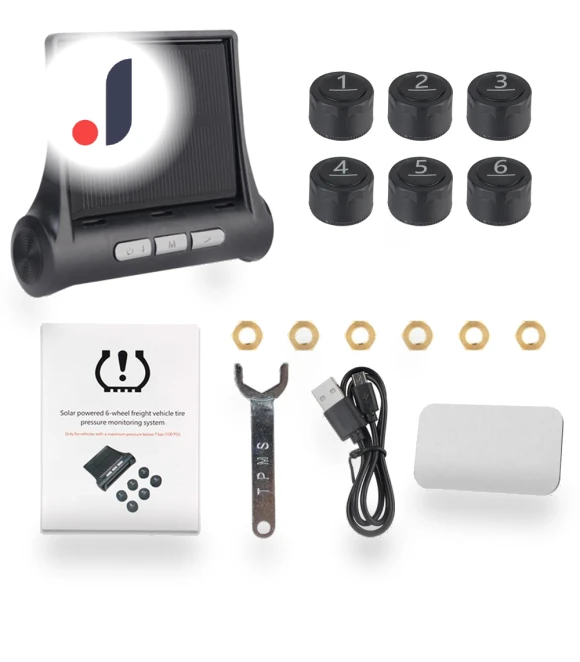 Solar Powered 6 Sensor TPMS System — TPMS Sensor Replacements, Explorer Outdoors