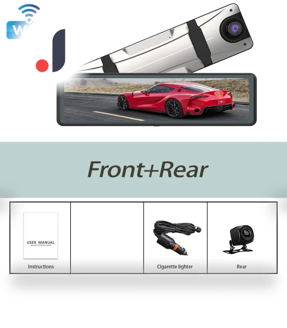12-inch Car Dash Cam — Dashboard Cameras, JOHO - CarGear