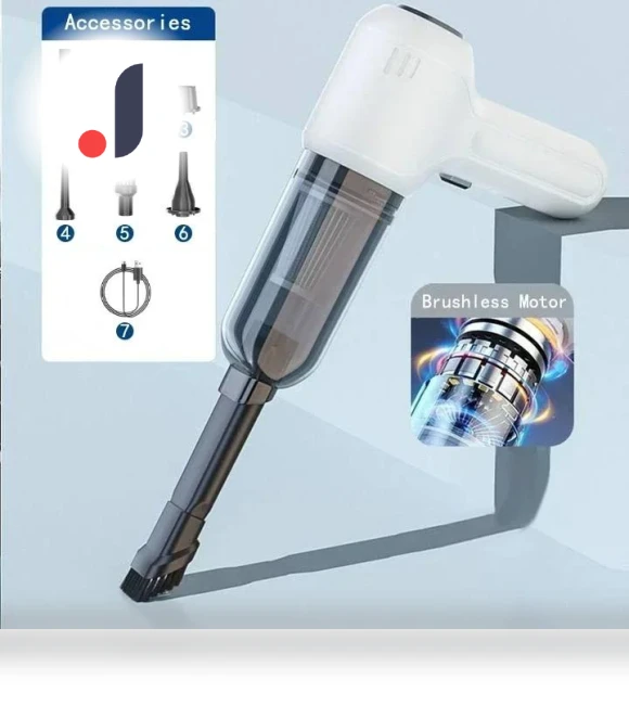 4-in-1 Wireless Car Vacuum — Vacuums, Lntelligent Living Hall