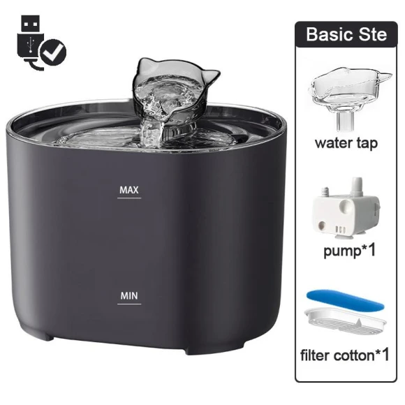 Automatic Water Fountain for Pets — Fountains, TK T