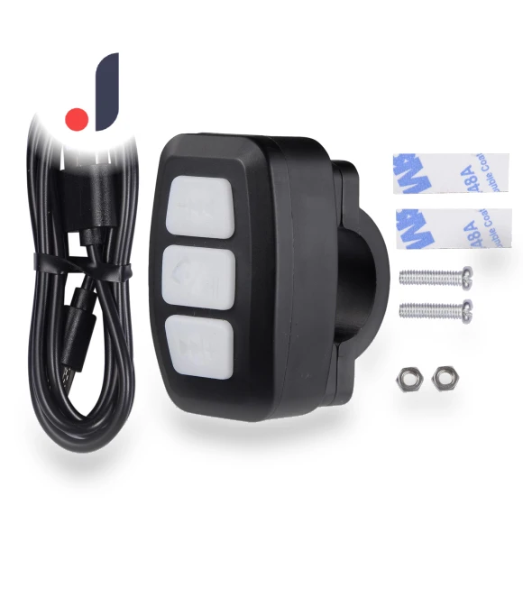 Bluetooth Motorcycle Handlebar Phone Controller — Handlebar Gear, JOHO - CarGear