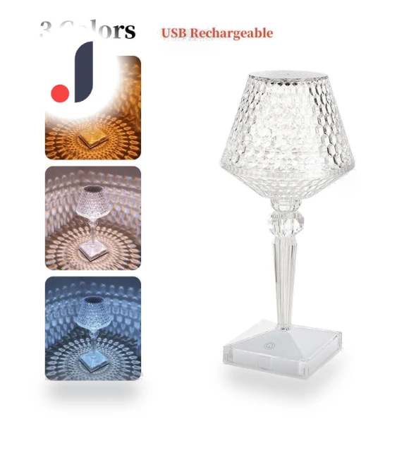 Crystal Table Lamp — Desk & Table Lighting, Build My Home