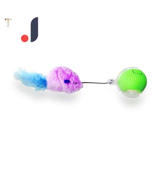 Interactive Cat Toy Ball — Cat Playthings, Talos home Garden