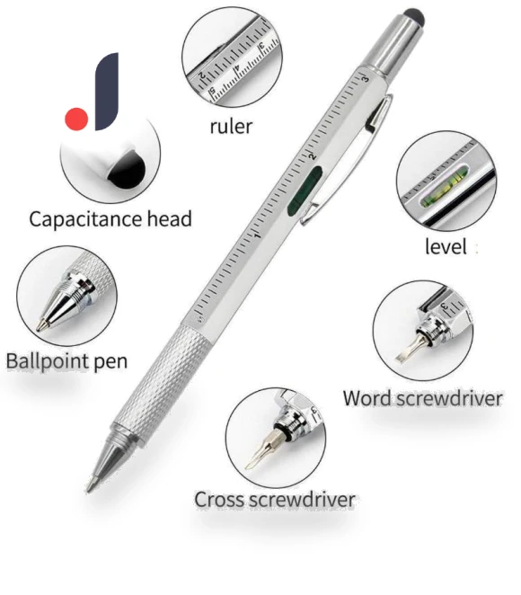 Multifunctional Tool 6 in 1 — Multifunction Pens, Aloisia