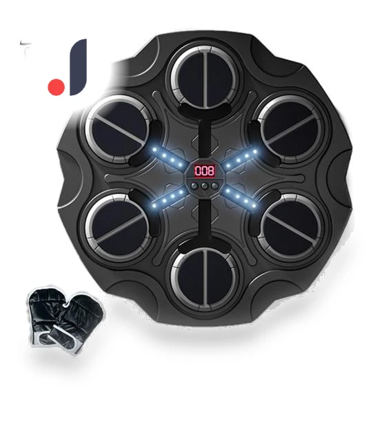 Musical Boxing Target with Light Effect — Boxing Training Gear, Sports Accessory