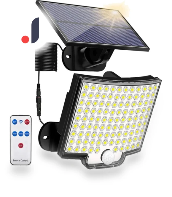 Split Solar Wall Light — Outdoor Security & Flood Lighting, Luminaire Lighting Mall