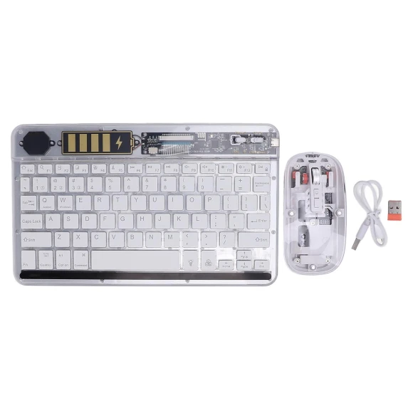 Ultra-Thin Silent Wireless Keyboard with RGB Backlight — Keyboards, ZuiyouHome1