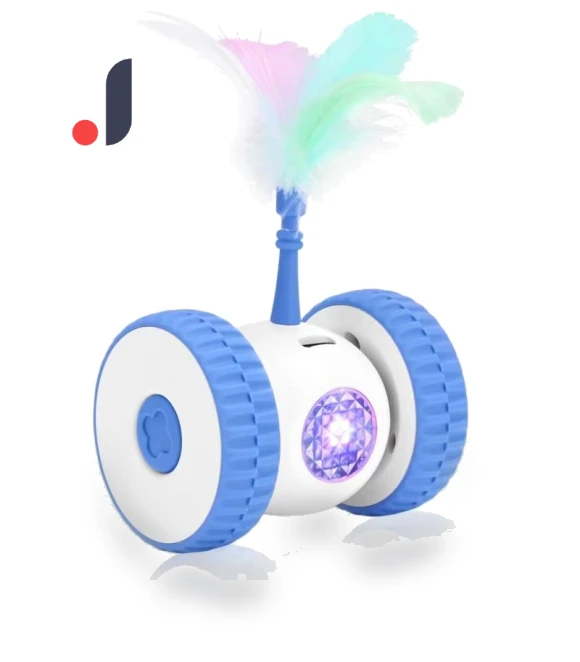 Automatic Rotating Interactive Cat Toy Car — Cat Playthings, Build My Home