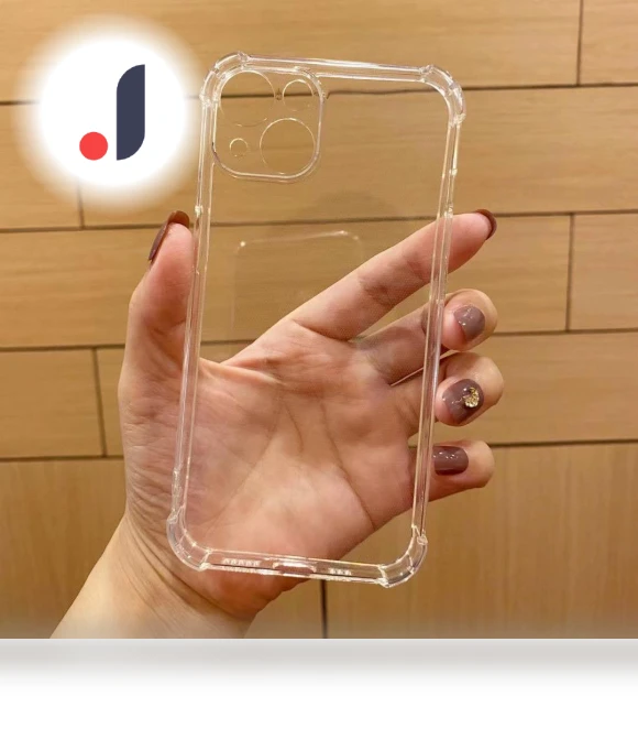 Clear Protective Phone Case — Basic Cases, Just Texture