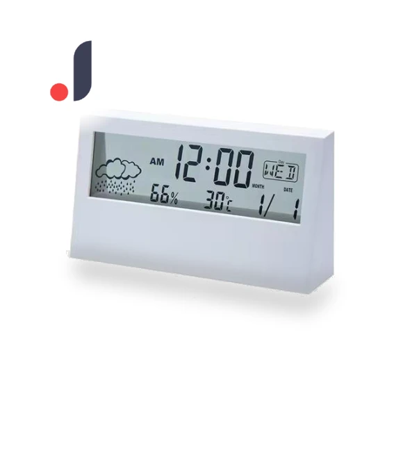 Electric LCD Desk Alarm Clock — Alarms & Clocks, Lntelligent Living Hall