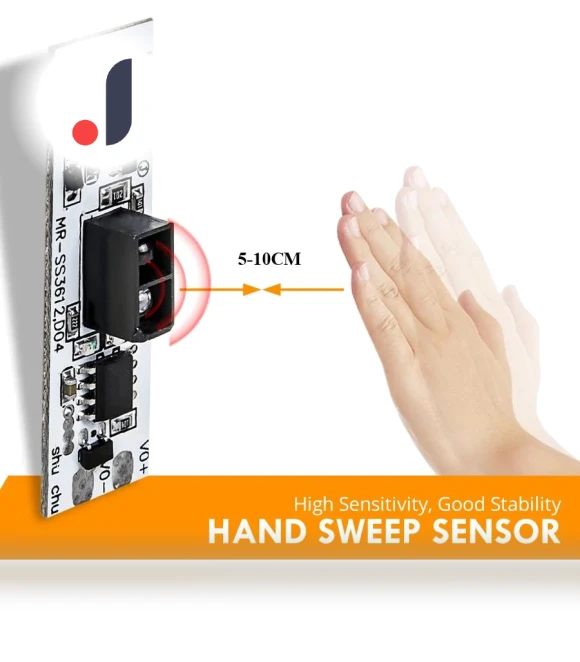 Finger Hand Sweep PIR Motion Sensor Switch Module — Motion Actuated Switches, Build My Home
