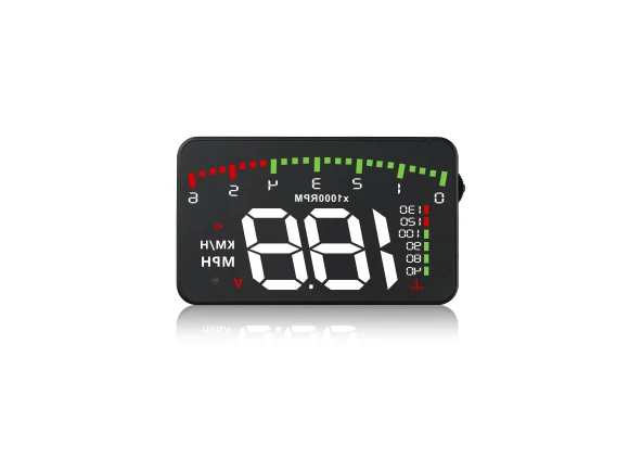 OBD2 HUD Projection Display — Speedometers, ZQKJ