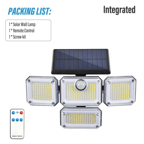 Outdoor Solar Light with Motion Sensor — Outdoor Security & Flood Lighting, Build My Home