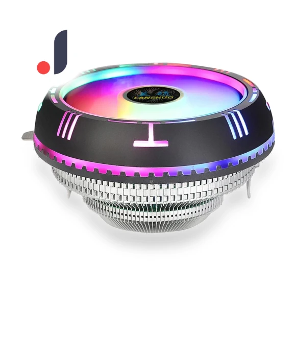 RGB CPU Air Cooler — CPU Fans, LANSHUO
