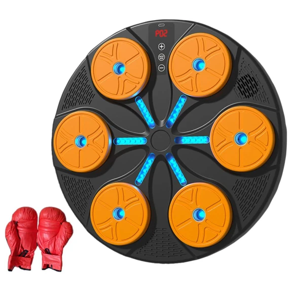 Smart Musical Boxing Trainer with Gloves — Boxing Training Gear, Build My Home