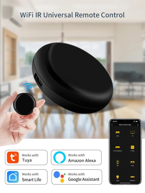 WiFi IR Remote Control — Remote Controls, Cozy Cottage-Relax