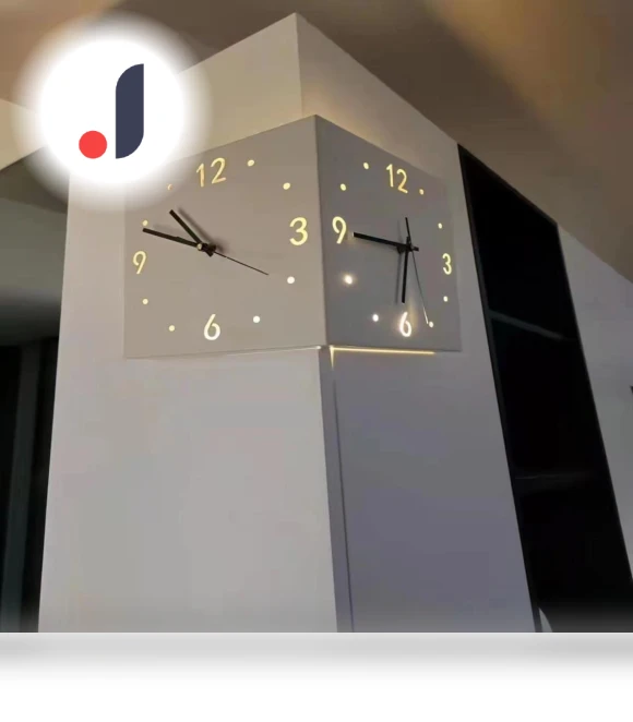 Automatic Induction Wall Clock — Clocks, DC-HOME