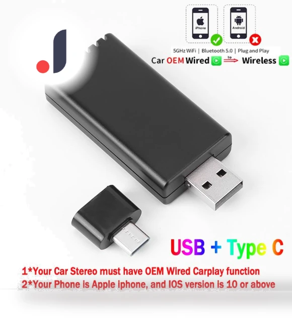 CarPlay AI BOX Adapter — Stereo Receivers, Chic Home