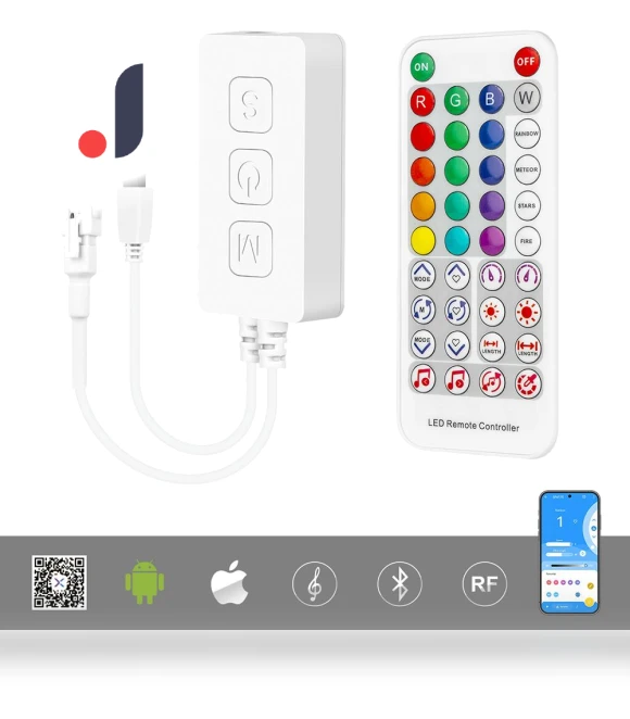 Music Controller with Built-in Microphone — LED Strips, AE Selection