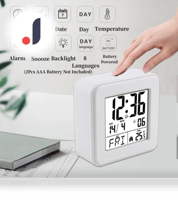 Portable Mini Digital Alarm Clock — Alarms & Clocks, DC-HOME-4