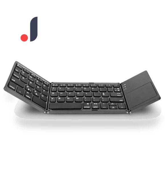 Rechargeable Wireless Bluetooth Foldable Keyboard with Touchpad — Keyboards, GYROBALL