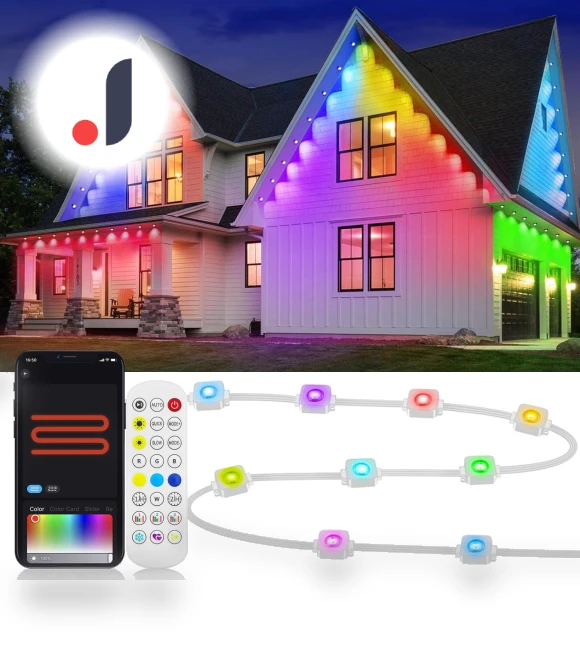 RGBIC LED Outdoor Lighting — Outdoor Security & Flood Lighting, AE Selection